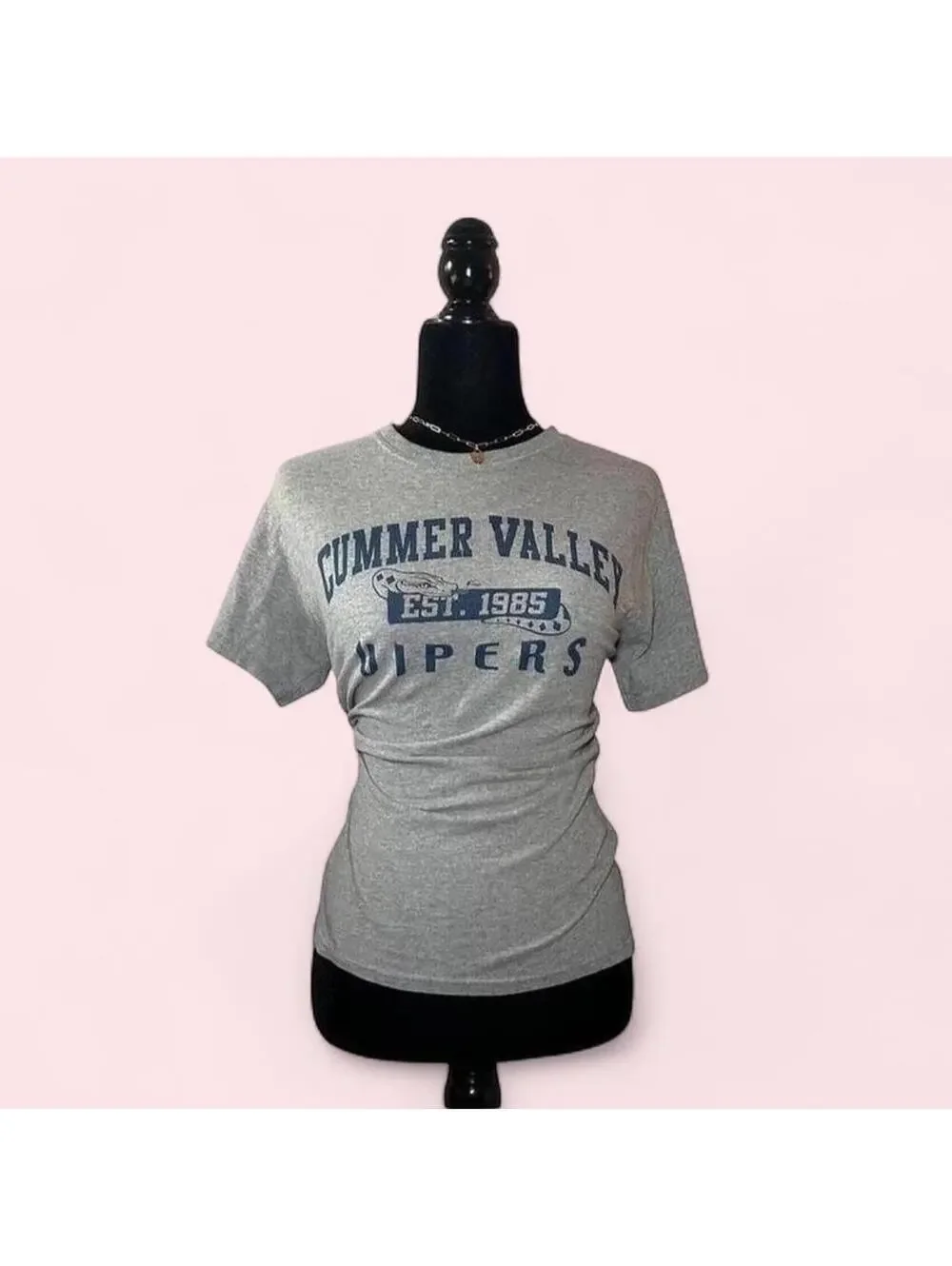 Cummer Valley Funny Graphic Tee Casual Size S - Picture 1 of 4